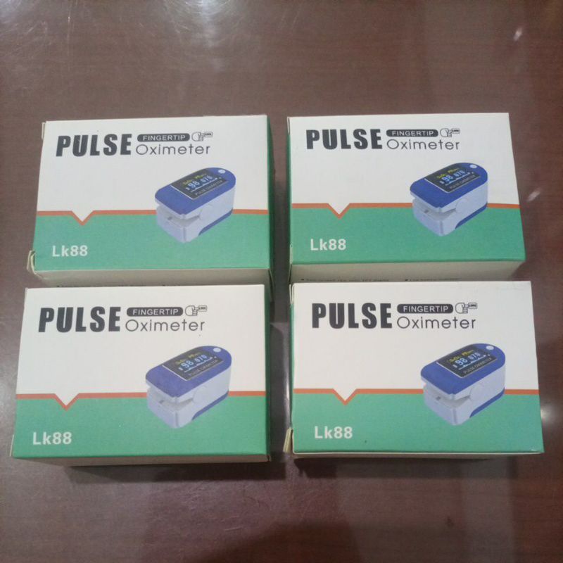 Oximeter Oxymeter Fingertrip Pulse Oksigen