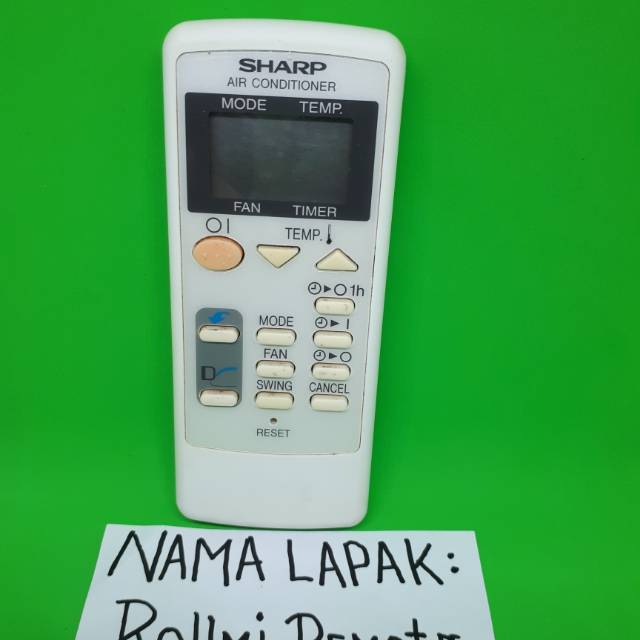 REMOTE REMOT AC SHARP CRMC-739JBEZ ORIGINAL ASLI