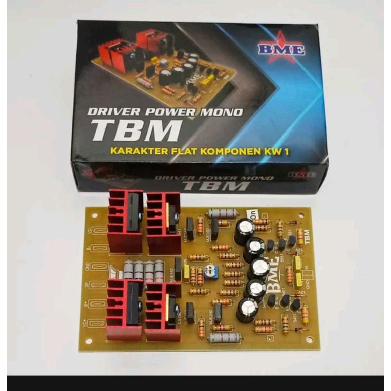 Kit Driver Power mono TBM Karakter Flat