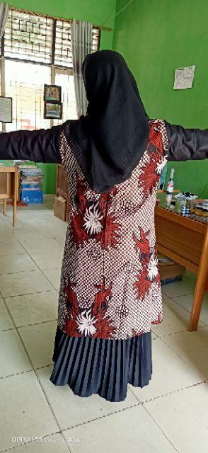 Maura Couple - Sania Ruffle Batik Couple Ori Ndoro Jowi Dnt Garansi Termurah Shopee Selendang Merak