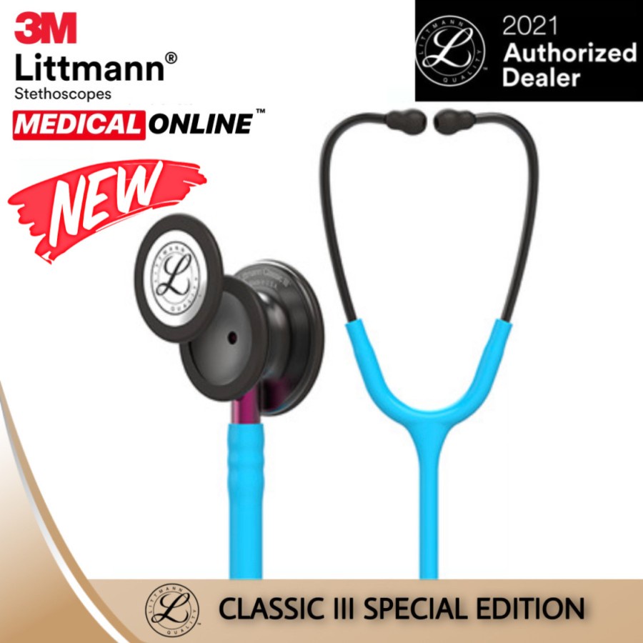 3M STETOSKOP LITTMANN CLASSIC III TURQUOISE SMOKE 5872 LIMITED EDITION MEDICALONLINE MEDICAL ONLINE