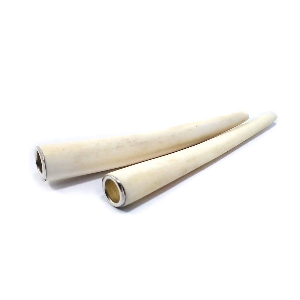 Pipa  Once Cangklong Tulang Sapi Premium Full Bulat Dengan Ring