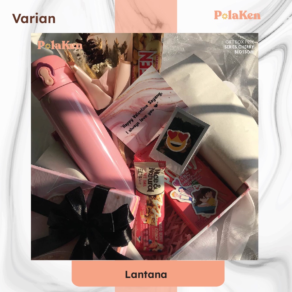 

Valentine Gift Box Hampers Kado Hadiah Lucu Unik Set Pink Premium Kekinian Termurah - Lantana