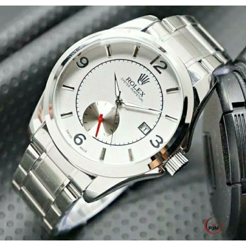 Jam Tangan Automatic Jam Tangan Stainless Tanpa Batetai Kinetik Bisa COD