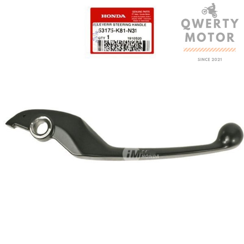 [53175-K81-N31] HANDLE / HANDEL / HENDEL / TUAS TANGKAI REM KANAN BEAT STREET 2017 2018 2019 / NEW L