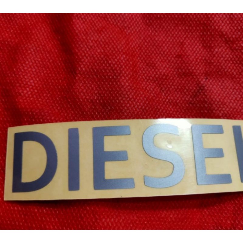 Stiker Diesel Daihatsu Taft GT rokky hilline
