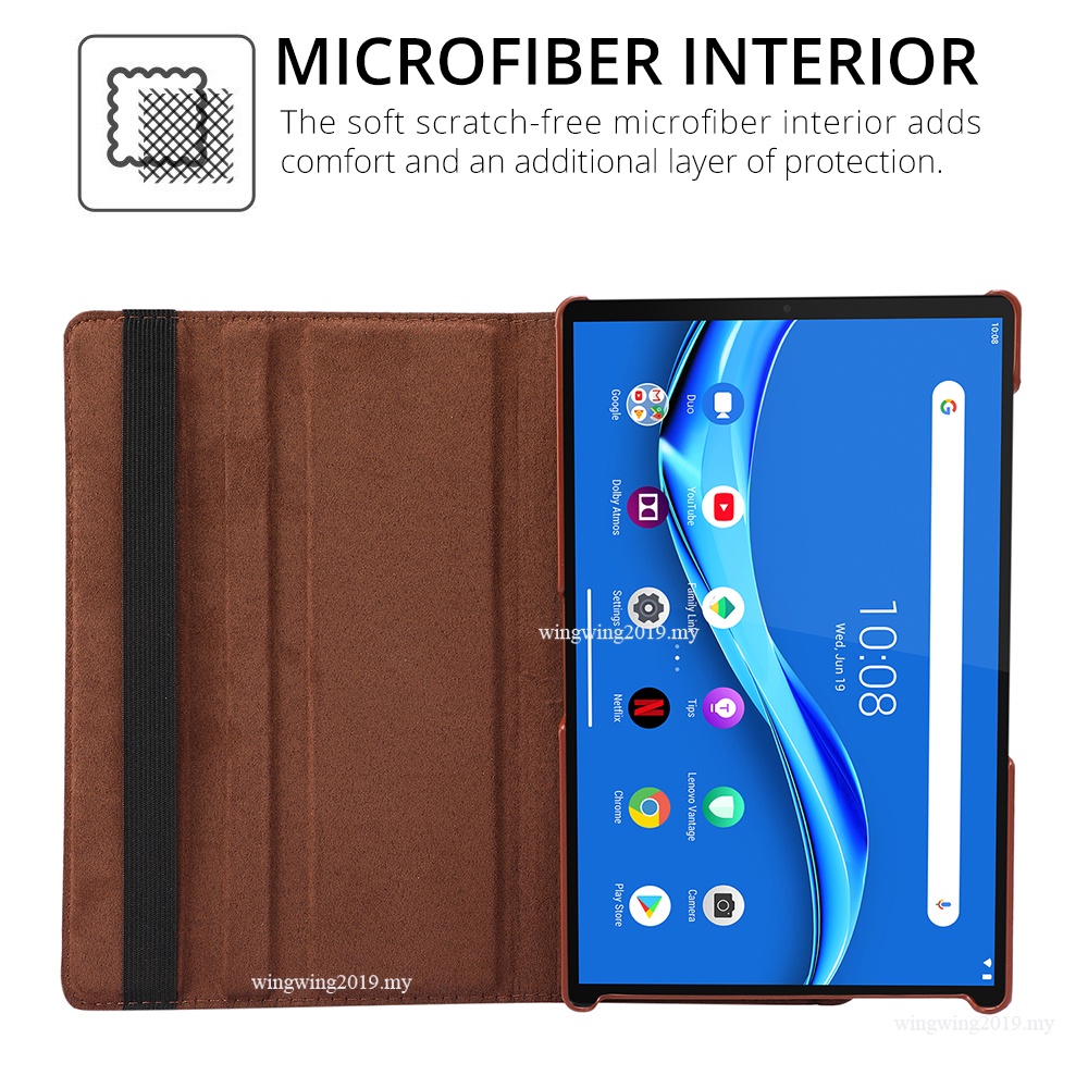 Casing Pelindung Model Dapat Berputar Untuk Lenovo Tab M8 M10 HD FHD Plus 2nd Gen TB-X306X TB-X606F / X TB-X605F TB-X505F TB-87-05F