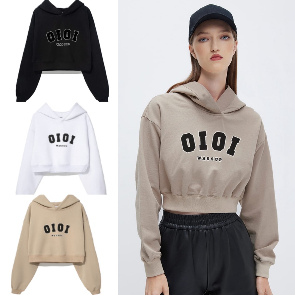 OIOI SWEATER HODIE CROPE (V1)