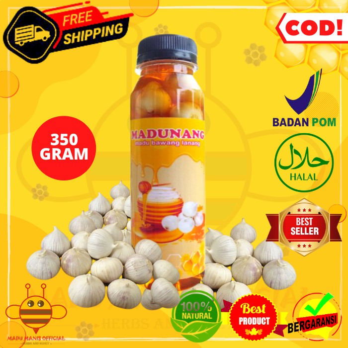 

Madu Bawang Lanang - Madu Bawang Tunggal 350 GR Suplement Obat Stamina Herbal Alami