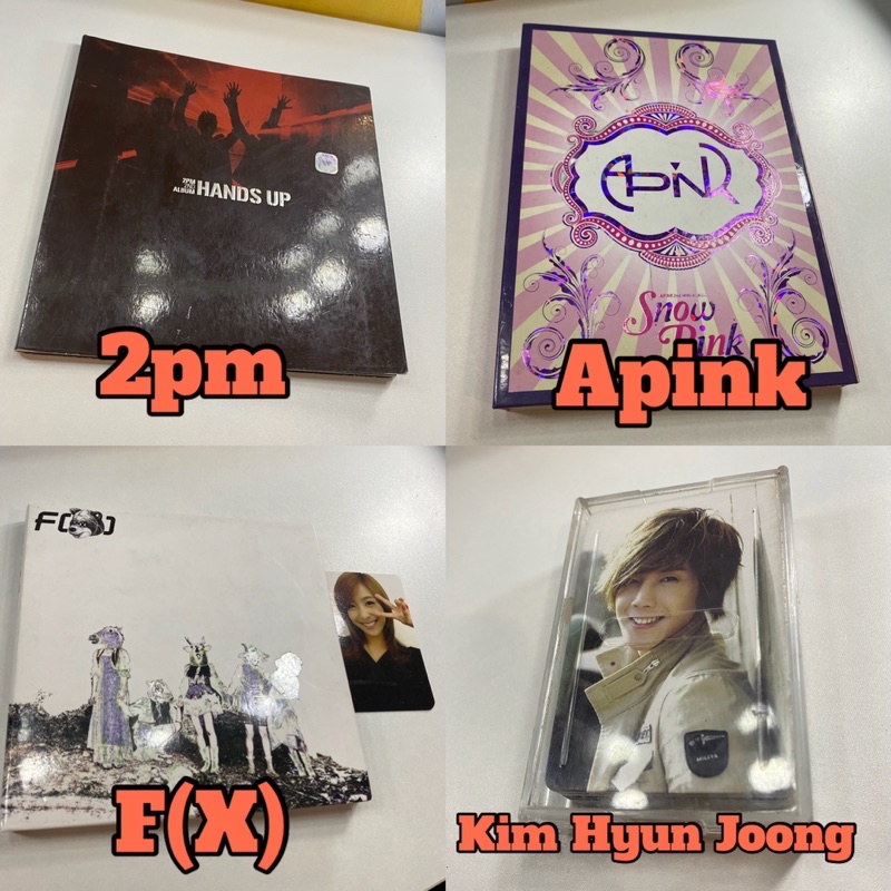 JUAL MURAH ALBUM KPOP 2PM APINK F(X) KHJ