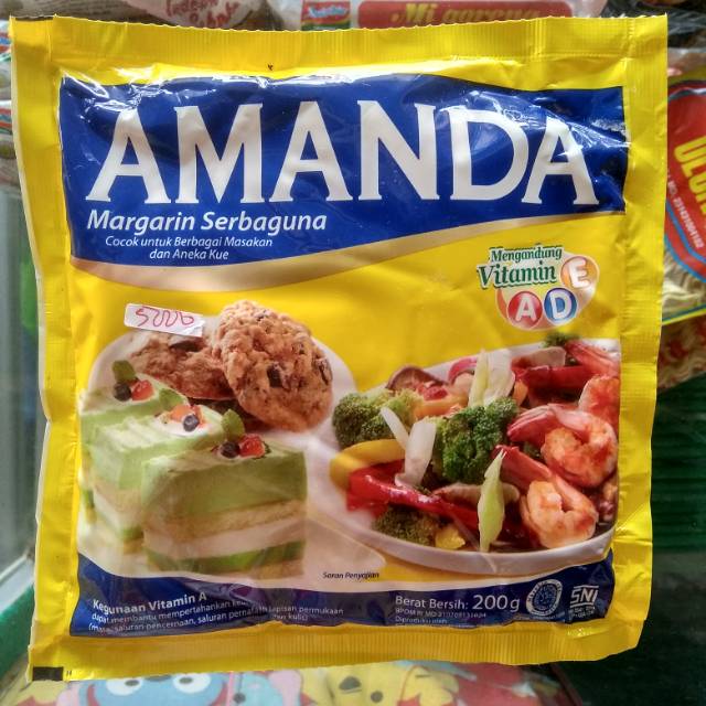 

AMANDA, Margarin Serbaguna 200 gr