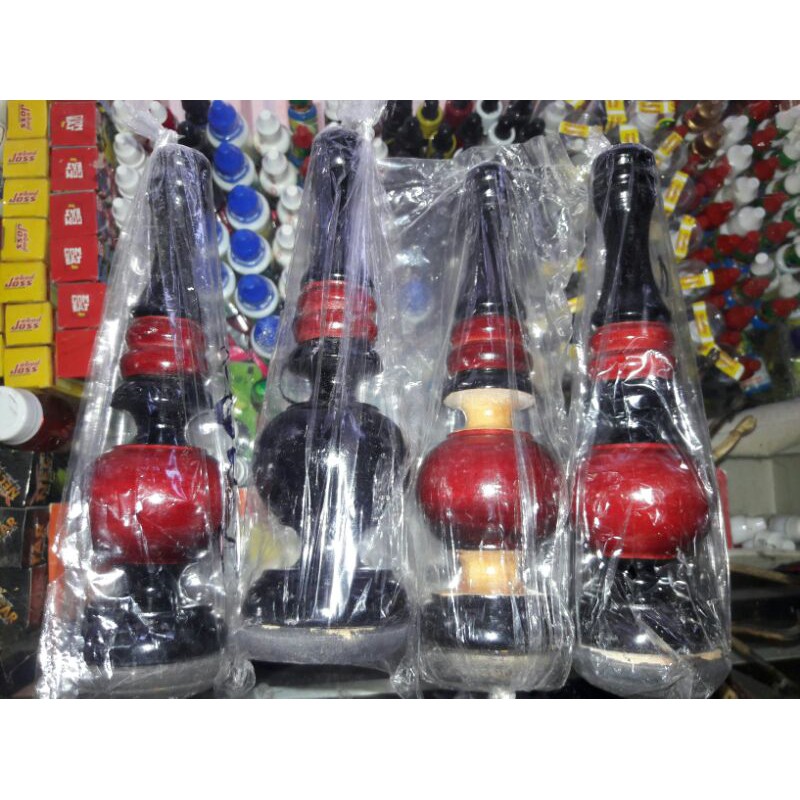 Pion Kayu Sangkar Helloped Pleci Panjang 20cm