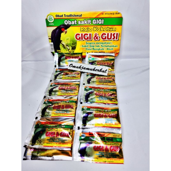 

kakatua gigi dan gusi