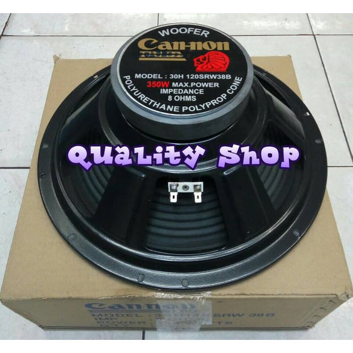 Diskon speaker woofer 12 inch canon 350 watt