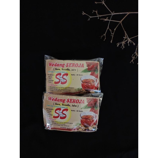 

Wedang Rempah Rosella Jahe Serai atasi pegel linu dan kembung