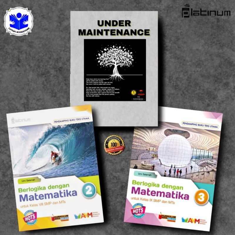 MATEMATIKA SMP / BERLOGIKA MATEMATIKA SMP KELAS 7 8 9 HOTS PLATINUM / SEKOLAH PENGGERAK