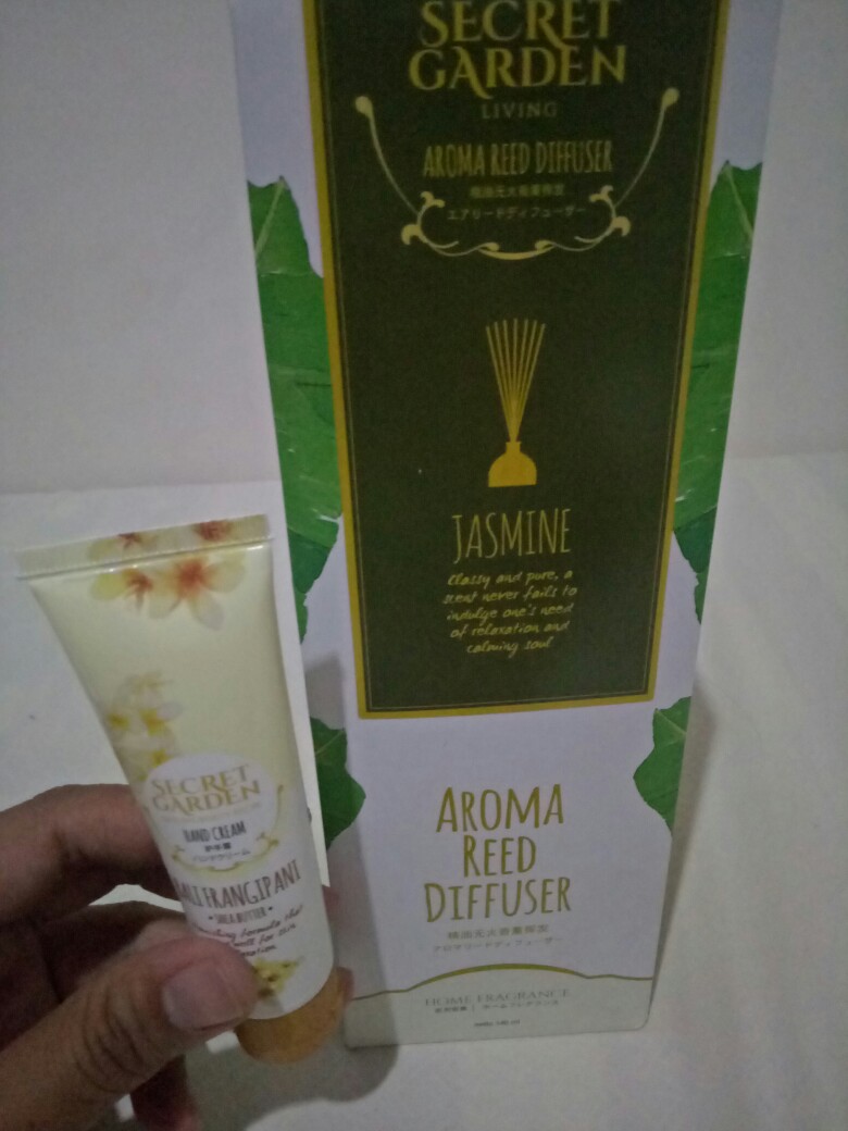 Secret Garden Aroma Reed Diffuser Jasmine 140ml