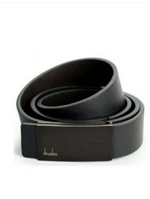 Fashion Ikat Pinggang Pria DX Casual Belt - Hitam