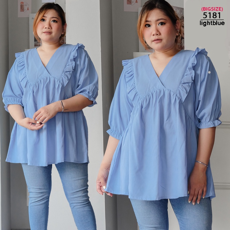 Baju Atasan Wanita Jumbo LD120 Blouse Jumbo Atasan Big Size