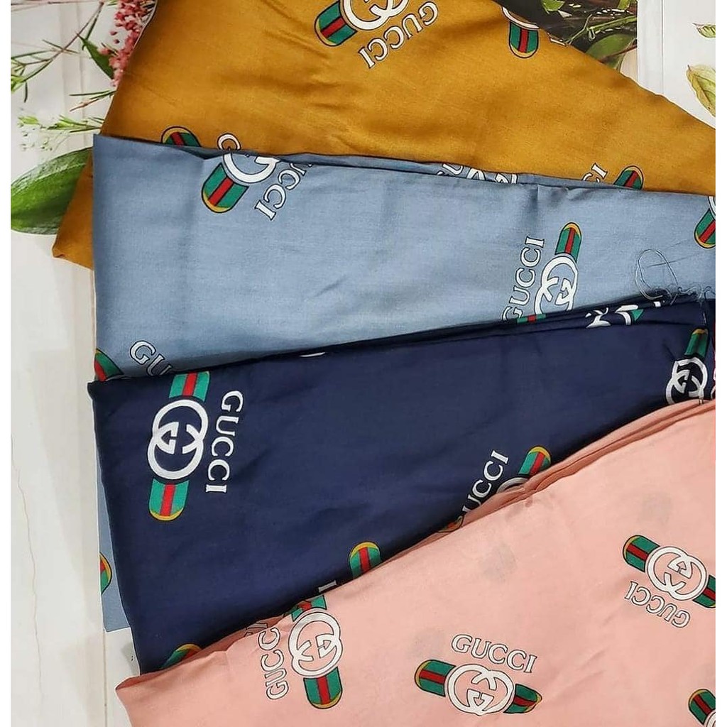 Kain Rayon Viscose Motif Gucci Premium