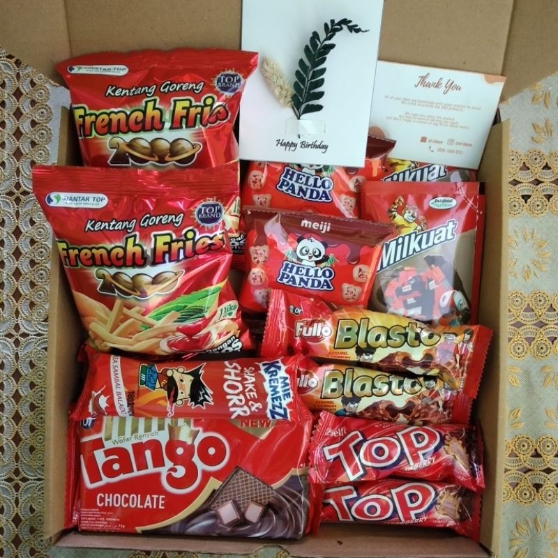 

SNACK BOX / HAMPERS SNACK