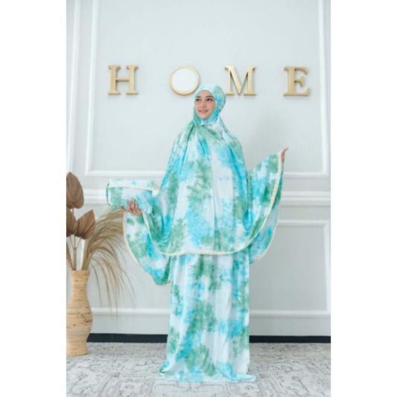 Mukena Bali Murah Adem Tiedye Jumbo