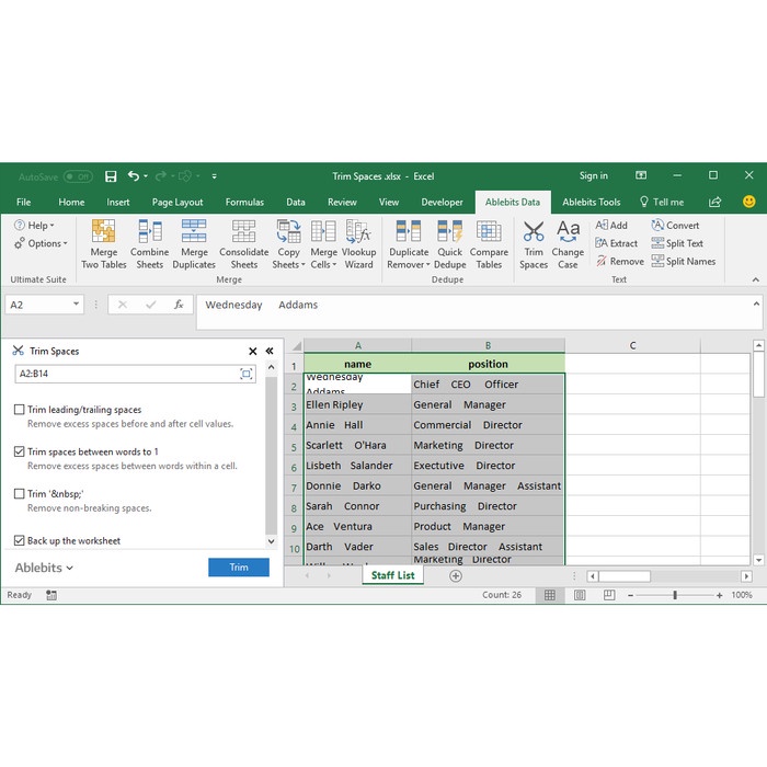 APLIKASI  AbleBits Ultimate Suite for Excel PROMO Full Version  TERBARU