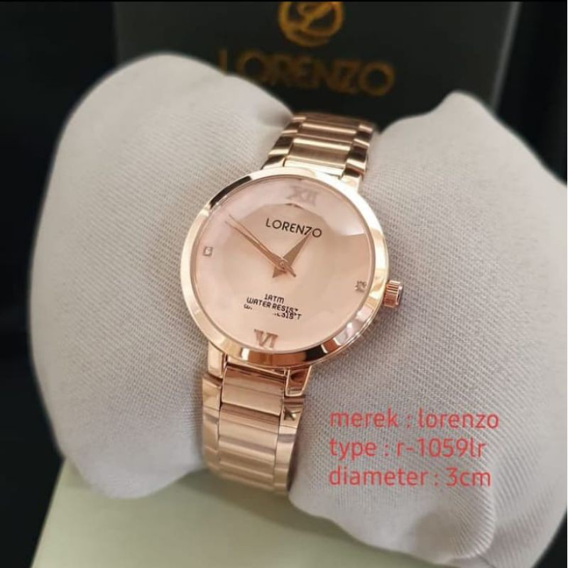 JAM TANGAN LORENZO LZ1059 WANITA ORIGINAL