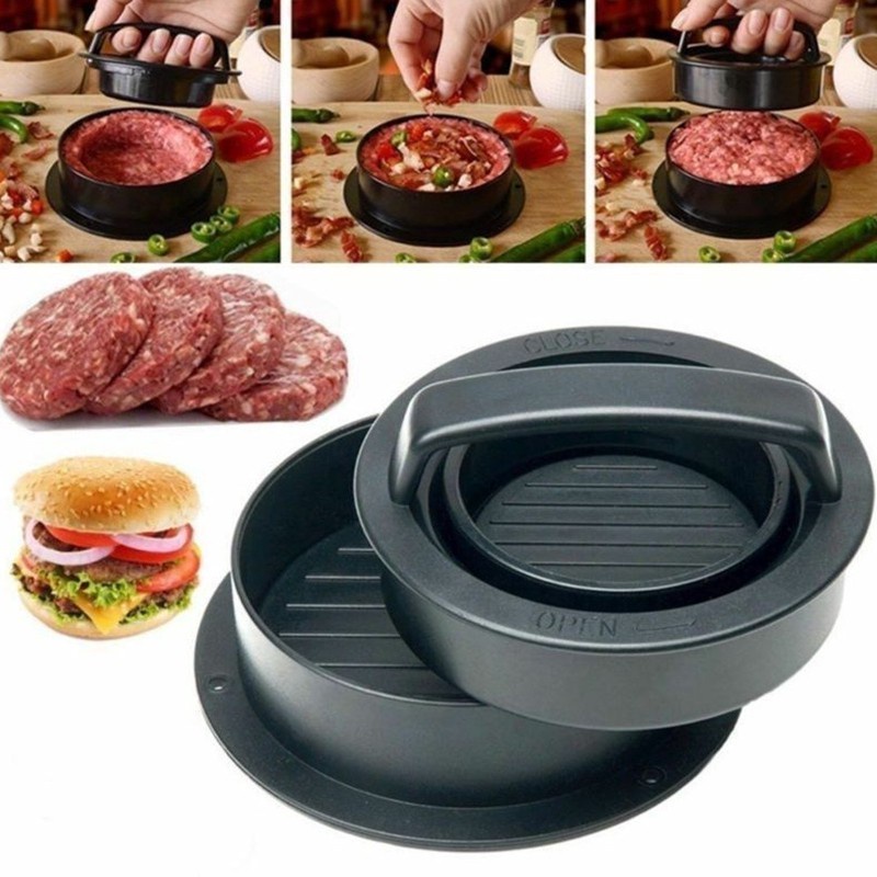 BEST SELLER!!! Alat Cetak Cetakan Press Daging Hamburger Burger Maker Meat Patty pres