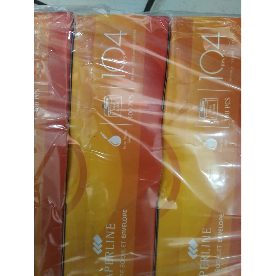 

Amplop putih 104 PaperLine