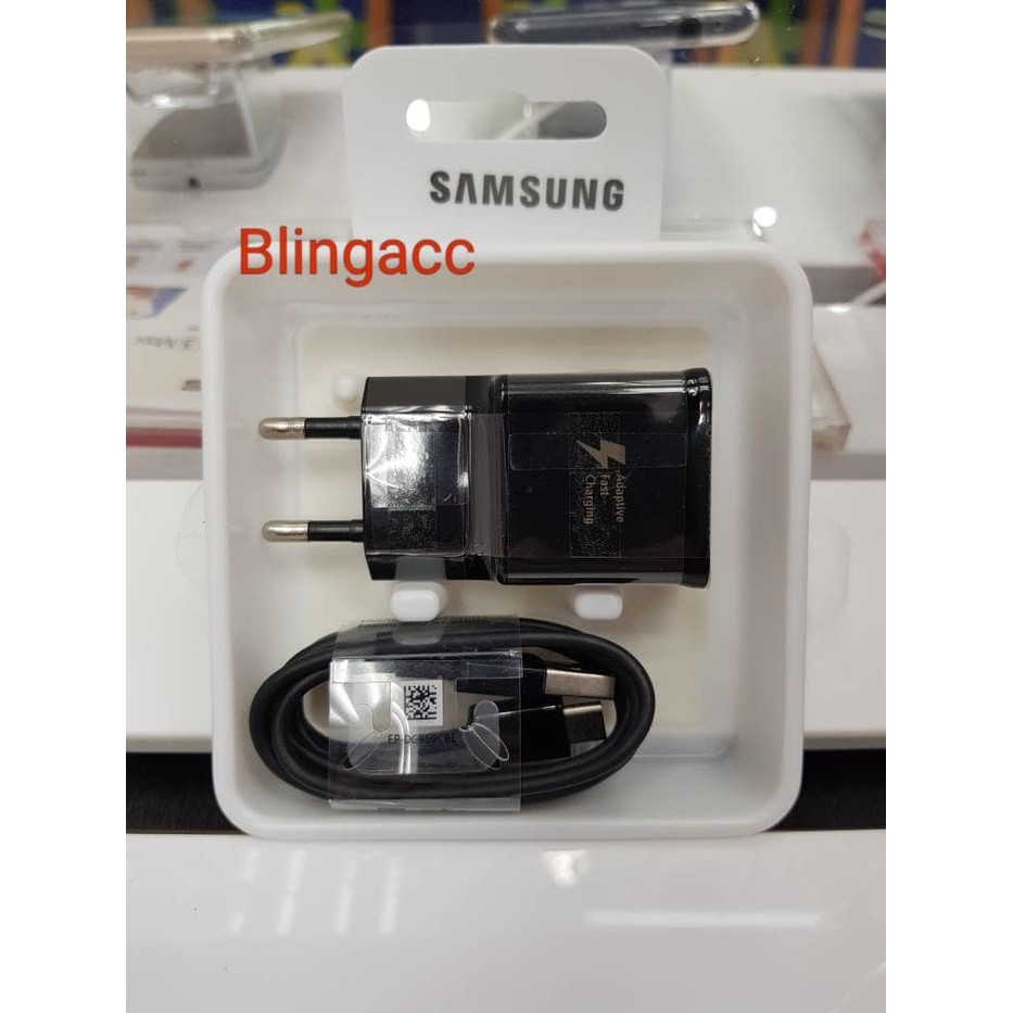 Charger Samsung S8/Note 8/ A3 A5 A720 Fast Charging USB Type C Original