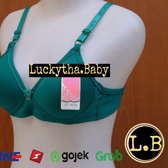 ➫ bh lingcau busa tanpa kawat kancing 2 cup A / bh lincau A5 / bh remaja lingcau / bra lingcao a5 ☇