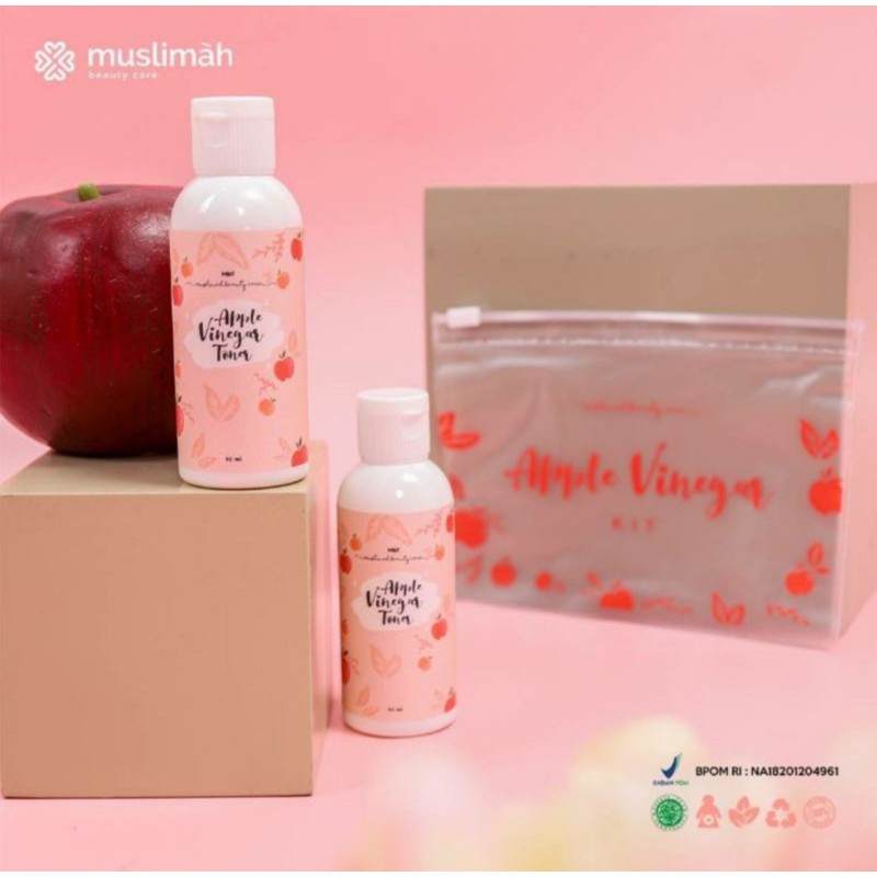 Cuka Apel ||Toner Cuka Apel || Toner Jerawat|| Toner Cuka apel Muslimah Beauty