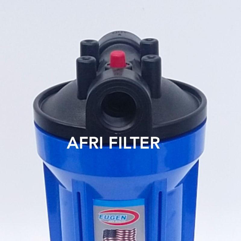 Paket Filter Air Zat Berbesi Siap Pakai (Blue 10&quot; - drat 3/4&quot;&quot; SP)