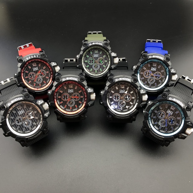 ［Ready Stock］Jam tangan sport jarum Anti AIR C-SHOCK  S1064