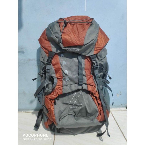 Tas Gunung H.ride 65 liter original # Tas Carrier H-Ride Obral