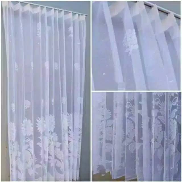 Gorden Vitrase Motif gorden lapisan gorden dalem gorden minimalis gorden jendela bgus/hordeng/korden