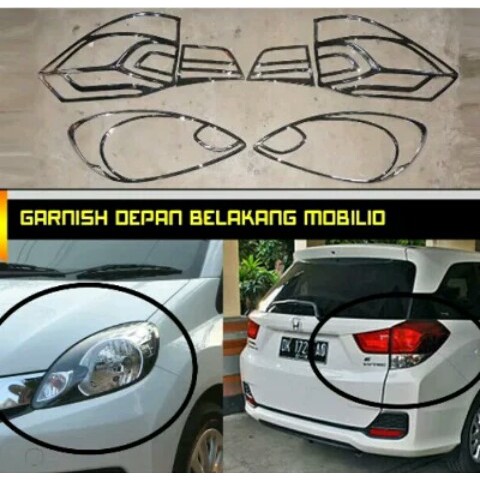 Garnish Lampu Depan Belakang Mobilio