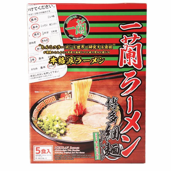 

Ichiran Ramen Japan 1 box isi 5