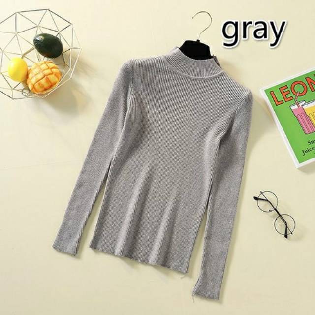 Atasan rajut knitt turtelnek pjg-4