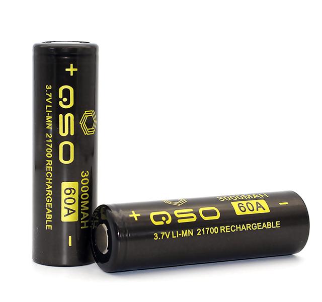 AUTHENTIC Battery Baterai 18650 QSO 3000mAh 40A