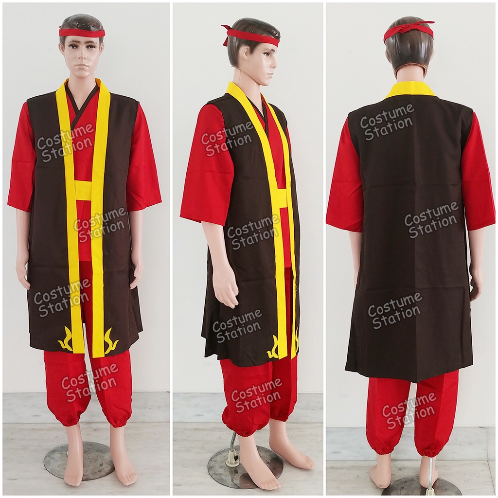 Kostum Prince Zuko Avatar The Last Airbender / Costume Fire Bender Dewasa