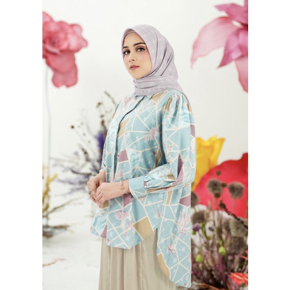 ASTERA TOP JADE RIA MIRANDA X BUTTONSCARVES