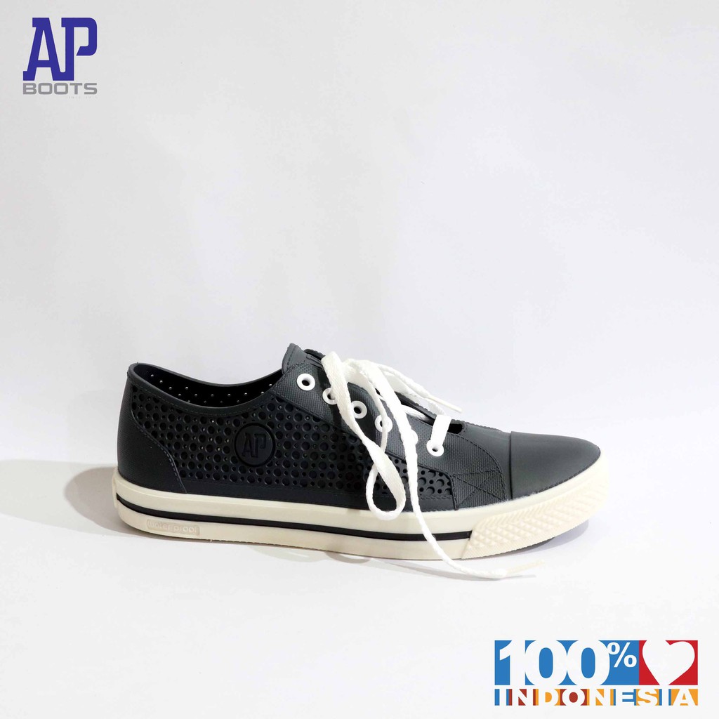 AP STAR NAVY/WHITE 38-42 - SNEAKERS PRIA CASUAL -BY AP BOOTS