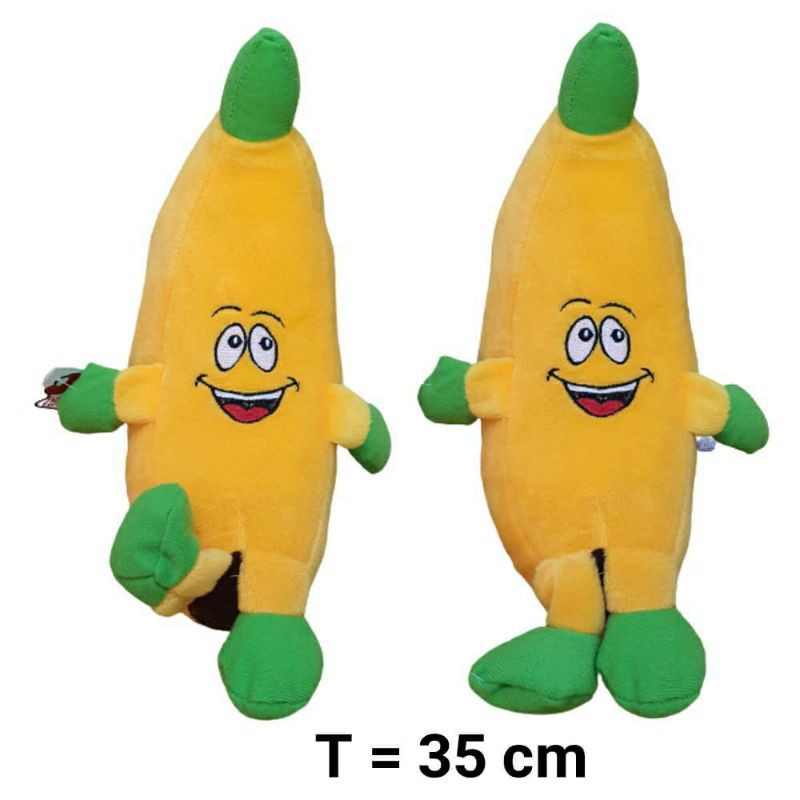 boneka bentuk buah pisang