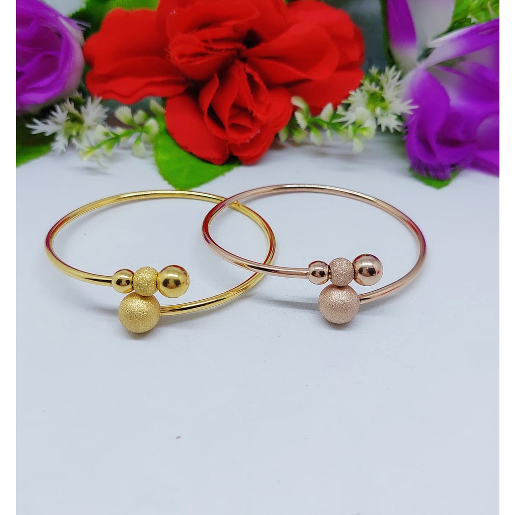 Titanium gelang wanita perhiasan fashion 0049-0051