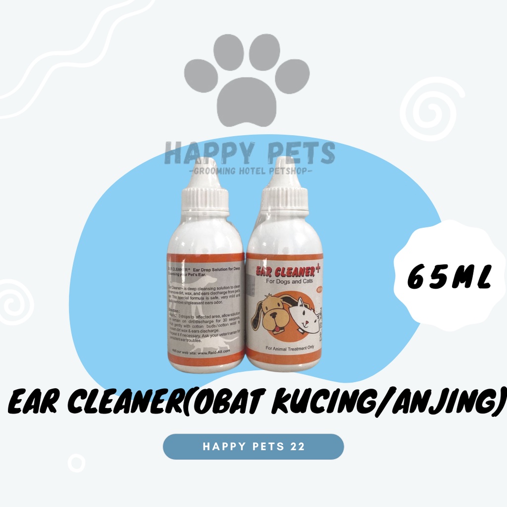 Obat tetes kucing Ear Cleaner kucing anjing 65ml