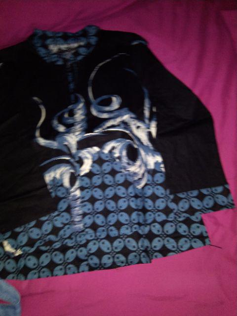 Fiorecloth - 443 Atasan Batik Wanita Mordern Baju Batik Wanita