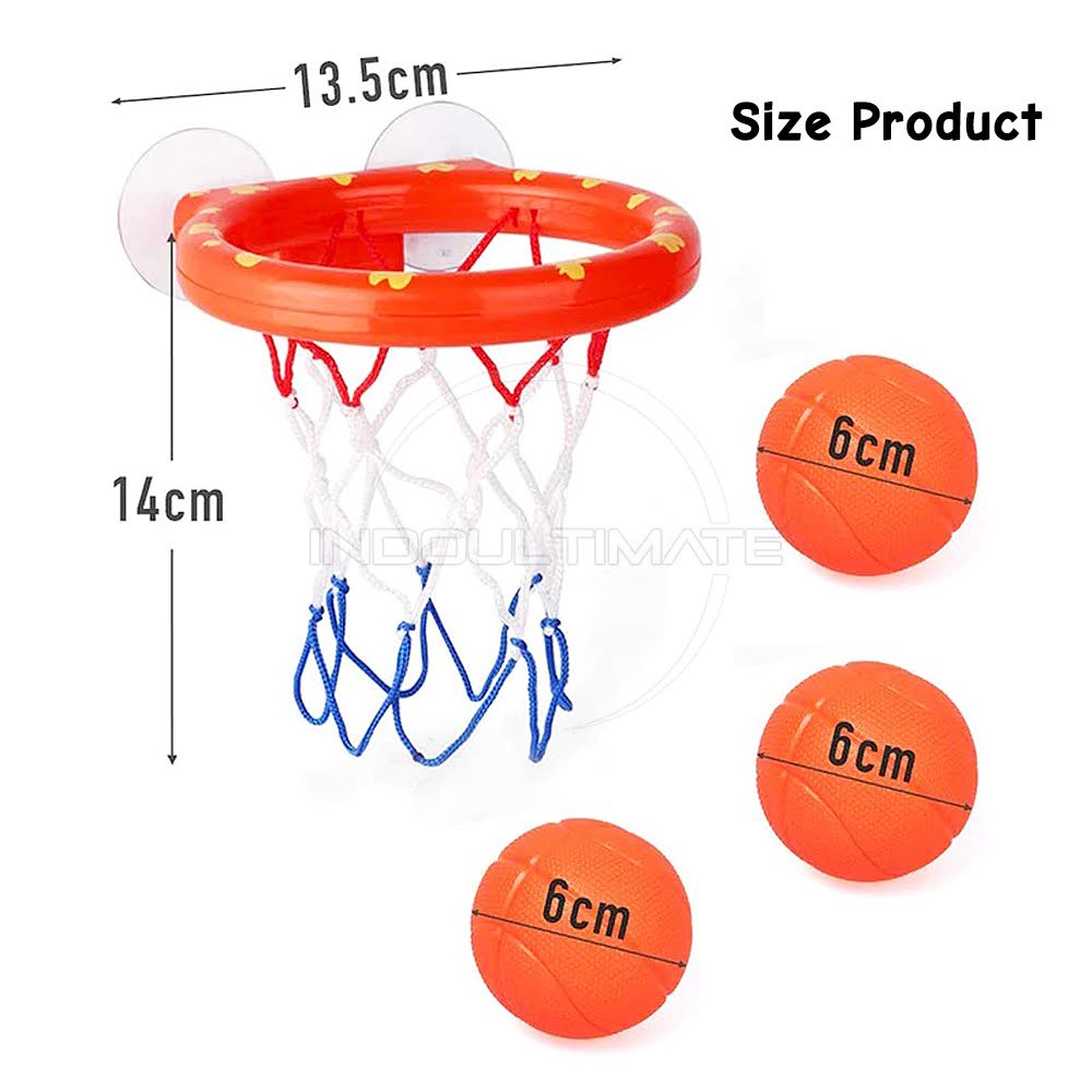 Mainan Basketball Mini Mainan Anak Ring Basket Plus Bola TO-E01 Mainan Mandi Bola Basket Mainan Anak Laki-Laki Basket Ring