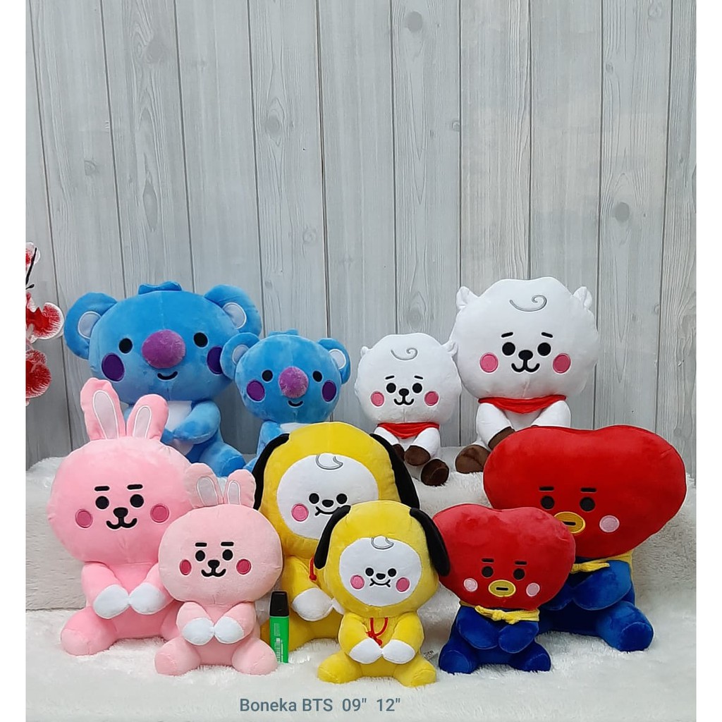 Boneka Bts K pop 32cm/12&quot;/boneka bts tata koya chimmy RJ Boneka Cooky